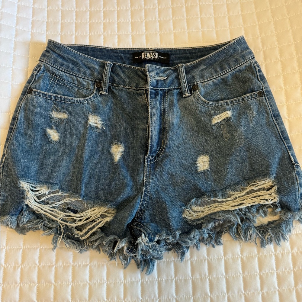 American Rewash Jean Shorts